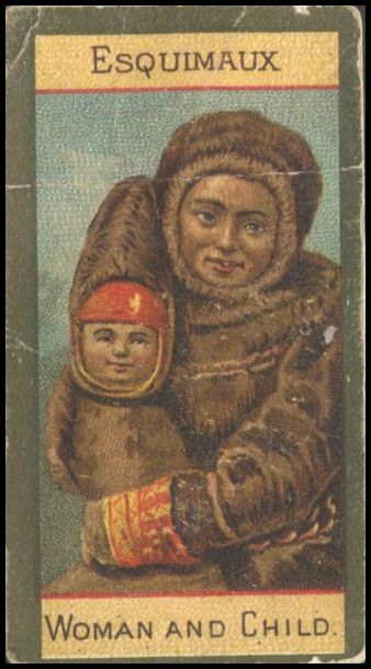 Esquimaux Woman and Child